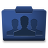 Blue Groups Icon 48x48 png